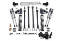 BDS Suspension BDS 5 Inch Lift Kit w/ 4-Link | Ford F250/F350 Super Duty (20-22) 4WD | Gas coil springs, shocks, and heavy-duty components