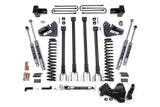 BDS Suspension BDS 4 Inch Lift Kit | 4-Link Conversion | Ford F250/F350 Super Duty (17-19) 4WD | Diesel with coil springs and heavy-duty shocks