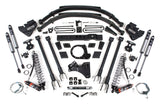 BDS Suspension BDS 8 Inch Lift Kit w/ 4-Link and FOX 2.5 Performance Elite Coil-Over Conversion for 2017-2019 Ford F250/F350 Super Duty Diesel