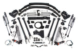 BDS 8 Inch Lift Kit w/ 4-Link | FOX 2.5 Performance Elite Coil-Over Conversion | Ford F250/F350 Super Duty (17-19) 4WD | Diesel