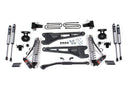 BDS 2.5 Inch Lift Kit w/ Radius Arm and FOX 2.5 Performance Elite Coil-Over Conversion for 2017-2019 Ford F250/F350 4WD Diesel