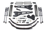 BDS Suspension BDS 4 Inch Lift Kit w/ Radius Arm for 2017-2019 Ford F250/F350 Super Duty 4WD Diesel with heavy-duty coil springs and shocks