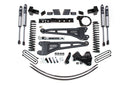 BDS Suspension BDS 6 Inch Lift Kit w/ Radius Arm for 2017-2019 Ford F250/F350 Super Duty 4WD Diesel components laid out