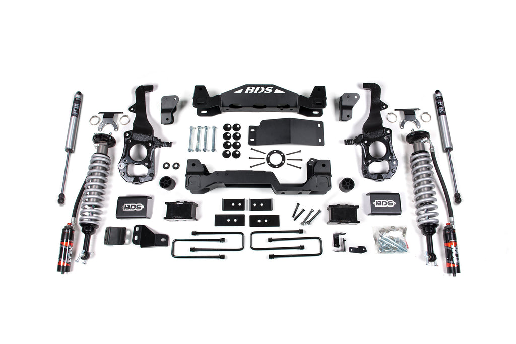 BDS 4 Inch Lift Kit | FOX 2.5 Performance Elite Coil-Over | Ford F150 (21-24) 4WD