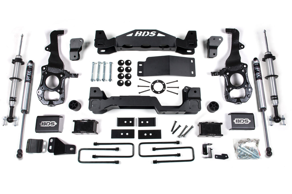 BDS 4 Inch Lift Kit | FOX 2.0 Strut | Ford F150 (21-24) 4WD