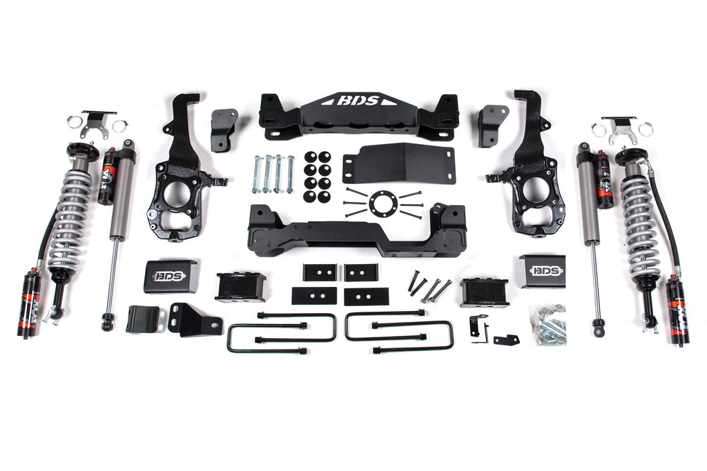 BDS 4 Inch Lift Kit | FOX 2.5 Performance Elite Coil-Over | Ford F150 (21-24) 4WD