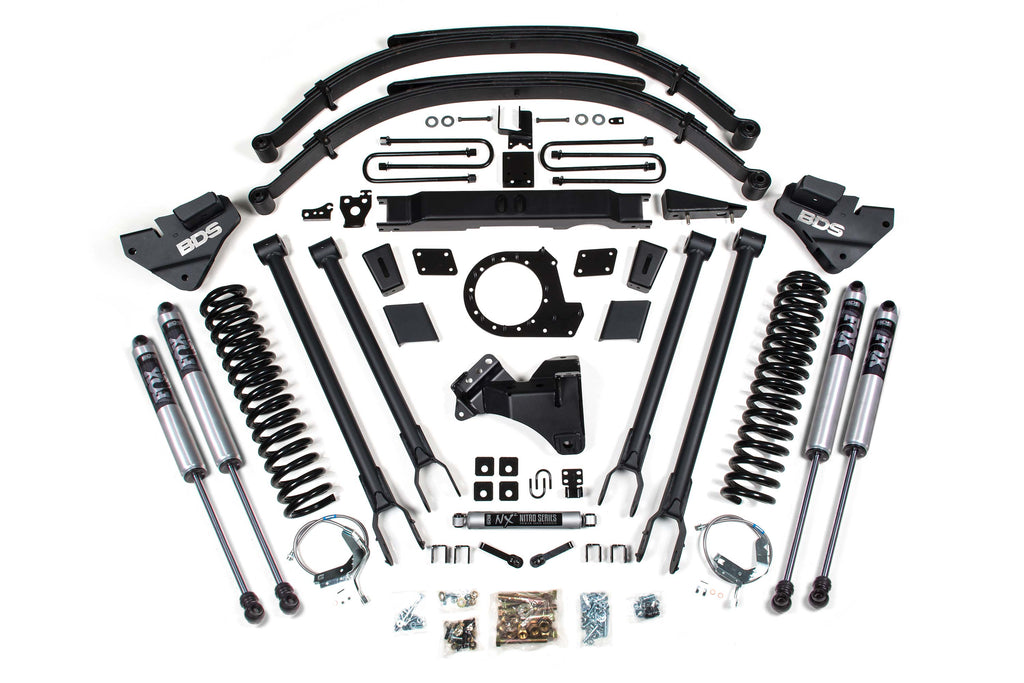 BDS 9 Inch Lift Kit w/ 4-Link | Ford F250/F350 Super Duty (20-22) 4WD | Gas