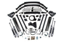BDS 9 Inch Lift Kit w/ 4-Link | Ford F250/F350 Super Duty (20-22) 4WD Diesel with coil springs, shocks, heavy-duty brackets, and hardware