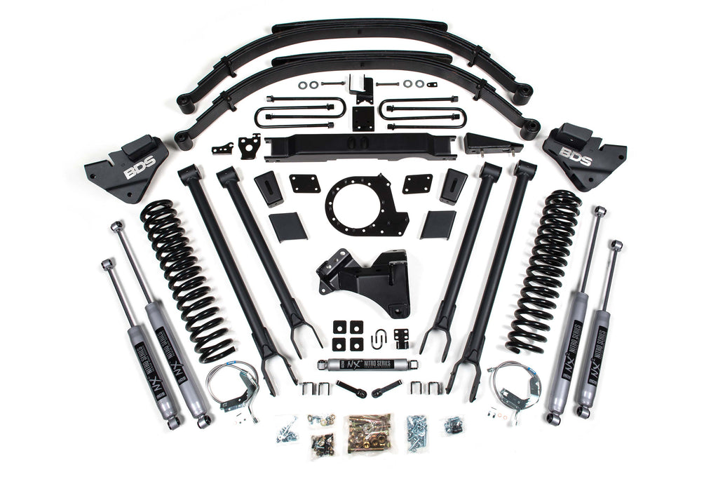 BDS 9 Inch Lift Kit w/ 4-Link | Ford F250/F350 Super Duty (20-22) 4WD | Gas