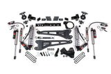 BDS Suspension BDS 6 Inch Lift Kit w/ Radius Arm | FOX 2.5 Performance Elite Coil-Over Conversion | Ford F250/F350 Super Duty (17-19) 4WD | Diesel components laid out