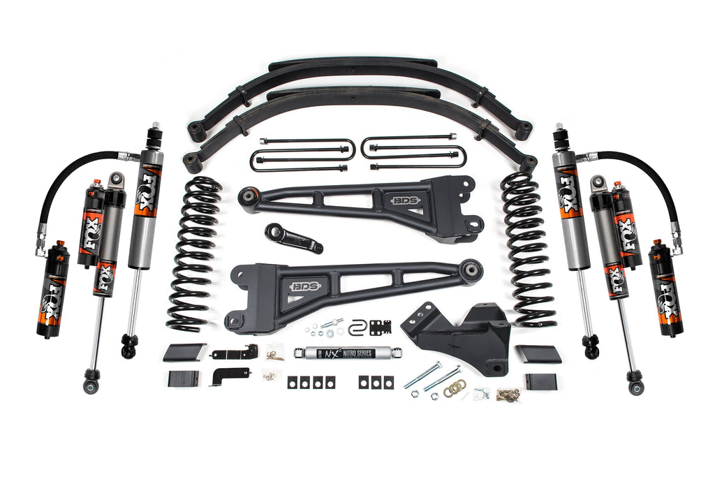 BDS 5 Inch Lift Kit w/ Radius Arm | Ford F250/F350 Super Duty (23-24) 4WD | Diesel