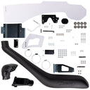 ARB Safari 4x4 Snorkel SS741HF for Navara, NP300 with heavy-duty black polyethylene body and mounting hardware kit