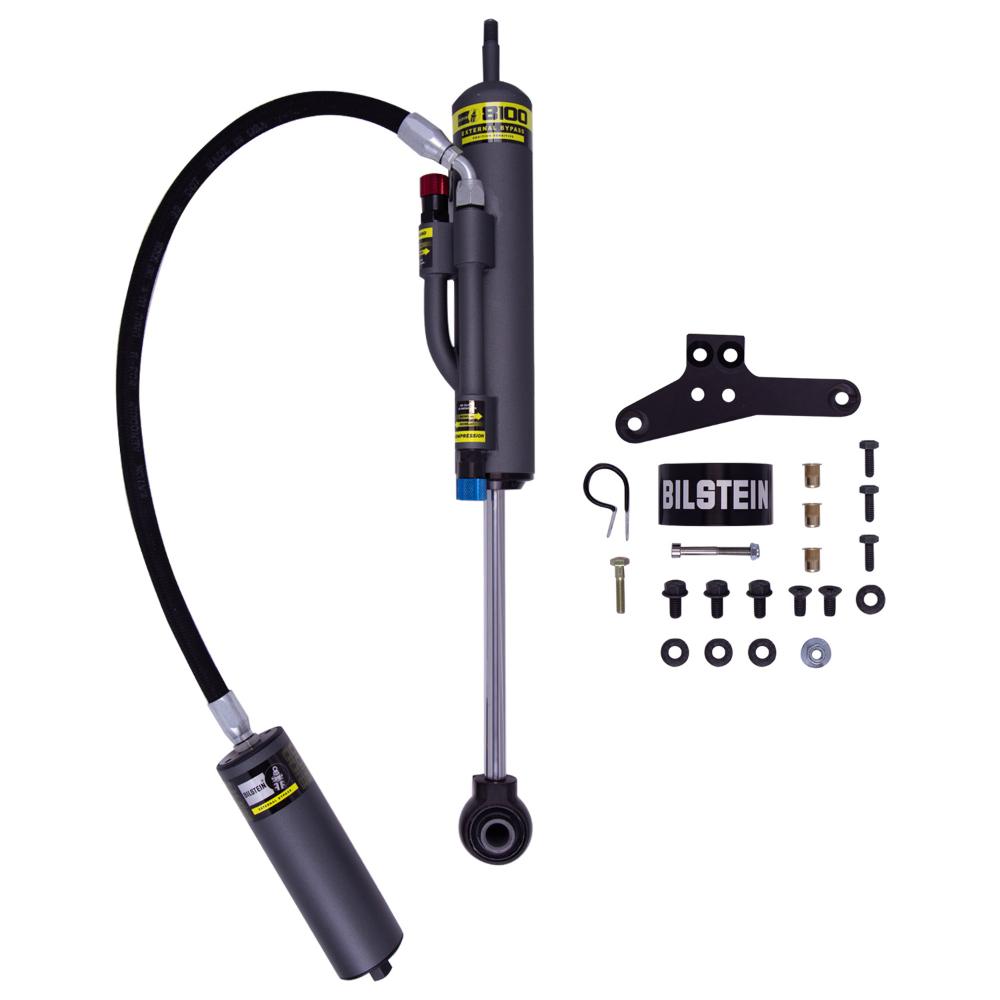 Bilstein B8 8100 Bypass Rear Right Shock Absorber bil25-326376 for Toyota 4Runner 03-24, Lexus GX460 10-23, GX470 03-09 with adjustable dual tube suspension and external reservoir