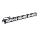 Baja Designs OnX6 30in Hybrid LED And Laser Light Bar with adjustable mounting brackets and durable aluminum housing for off-road lighting