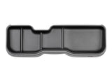 WeatherTech Underseat Storage System for Chevy Silverado 1500 Crew Cab / GMC Sierra Crew Cab (19-ON) molded polymer black organizer tray