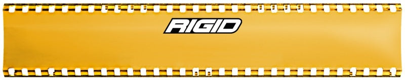 Rigid Industries 10in SR-Series Light Cover - Yellow - Trim 10in durable polycarbonate protective cover for off-road lighting