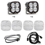 Baja Designs 2021+ Ford Bronco A Piller Light Kit XL Pro Spot w/Upfitter with high-performance LED pods, wiring, and mounting hardware