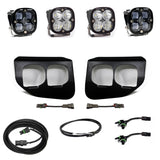 Baja Designs Ford Super Duty (20-On) Fog Lights Dual FPK SAE/Pro DC Baja Designs w/Upfitter with LED pods, bezels, and wiring harnesses