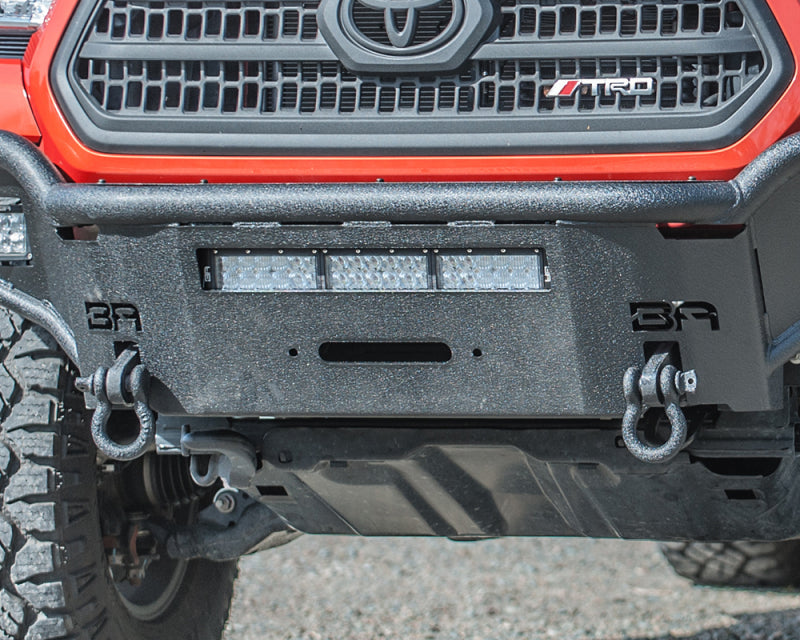 Body Armor 4x4 2016+ Toyota Tacoma Desert Series Front Winch Bumper