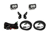 Baja Designs 21+ Ford Bronco Sport Dual S2 Sport WC Dual Reverse Kit - Clear with LED pods, brackets, and wiring harnesses