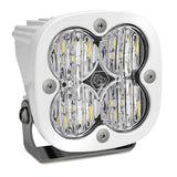 Baja Designs Squadron Pro White Wide Cornering Pattern LED Light Pod - Clear with high-output LEDs and adjustable heavy-duty mounting bracket