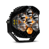 Baja Designs LP6 Pro Driving/Combo 6in LED with black aluminum housing, multi-optic lenses, and amber accent for off-road use