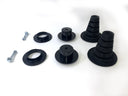 Dobinsons Rear Coil Conversion Kit For Toyota Prado 120/150 4th/5th Gen 4Runner GX470/460 - WA59-561K with steel components and rubber isolators