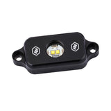 Baja Designs LED Rock Light - Red with compact black anodized aluminum housing and high-intensity red LED for off-road use