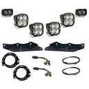 Baja Designs 17-20 Ford F-150 Raptor S2 SAE Sportsmen Fog Pocket Kit - Clear high-performance LED fog lights with mounts and wiring