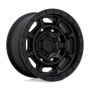 Black Rhino BR CONVOY - 17X8.5 - MATTE BLACK cast aluminum wheel for Jeep Wrangler JK 2007-2018 6-lug 6X5.5 bolt pattern