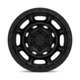 Black Rhino BR CONVOY - 17X8.5 - MATTE BLACK 6-lug cast aluminum wheel for 2007-2018 Jeep Wrangler JK