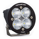 Baja Designs Squadron R Pro Work/Scene LED Light Pods - Clear heavy-duty aluminum housing with four high-intensity LEDs and adjustable mount