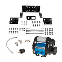 ARB Air Compressor Kit CKMA12RK with aerospace-grade components, mounting hardware, and fittings for 2007-2018 Jeep Wrangler JK