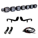 Baja Designs 17-19 7 XL Linkable LED Light Kit For Ford Super Duty with heavy-duty mounts and wiring harness
