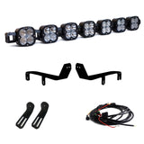 Baja Designs 17-19 7 XL Linkable LED Light Kit For Ford Super Duty with heavy-duty mounts and wiring harness