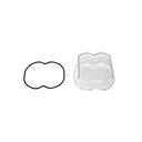 Baja Designs LP4 Headlight Lens Kit Clear Driving/Combo Baja Designs with ribbed clear polycarbonate lens and rubber seal gasket