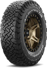 BFGoodrich All Terrain T/A KO3 LT275/70R18 125/122S mounted on bronze off-road wheel, aggressive tread for 4x4 trucks