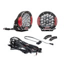 ARB Intensity Solis 21 Spot Driving Light Kit SJB21SKIT with diecast aluminum housing, polycarbonate lenses, wiring harness, and mounts