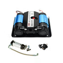 ARB Twin 12V Onboard Compressor Kit CKMTA12BK1 with aerospace-grade materials and pressure switch for 2007-2018 Jeep Wrangler JK
