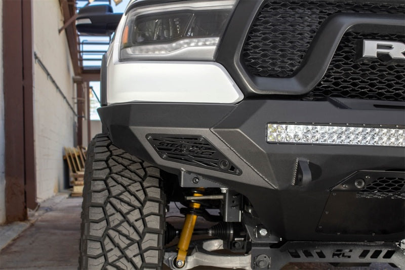 Addictive Desert Designs 2019 Ram Rebel 1500 Stealth Fighter Front Bumper w/Winch&Parking Sensor Mounts