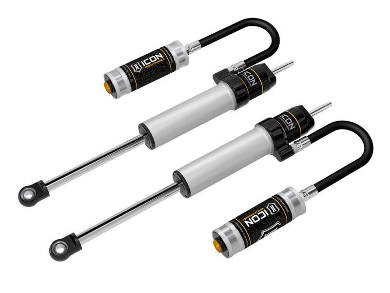 ICON 2007+ Toyota FJ / 2003+ Toyota 4Runner 1-3in Rear 2.5 Series Shocks VS RR - Pair by icon vehicle dynamics, heavy-duty remote reservoir suspension shocks