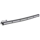 Baja Designs OnX6 Arc Series 50in Wide Driving Pattern LED Light Bar with rugged housing and clear lenses for off-road vehicles