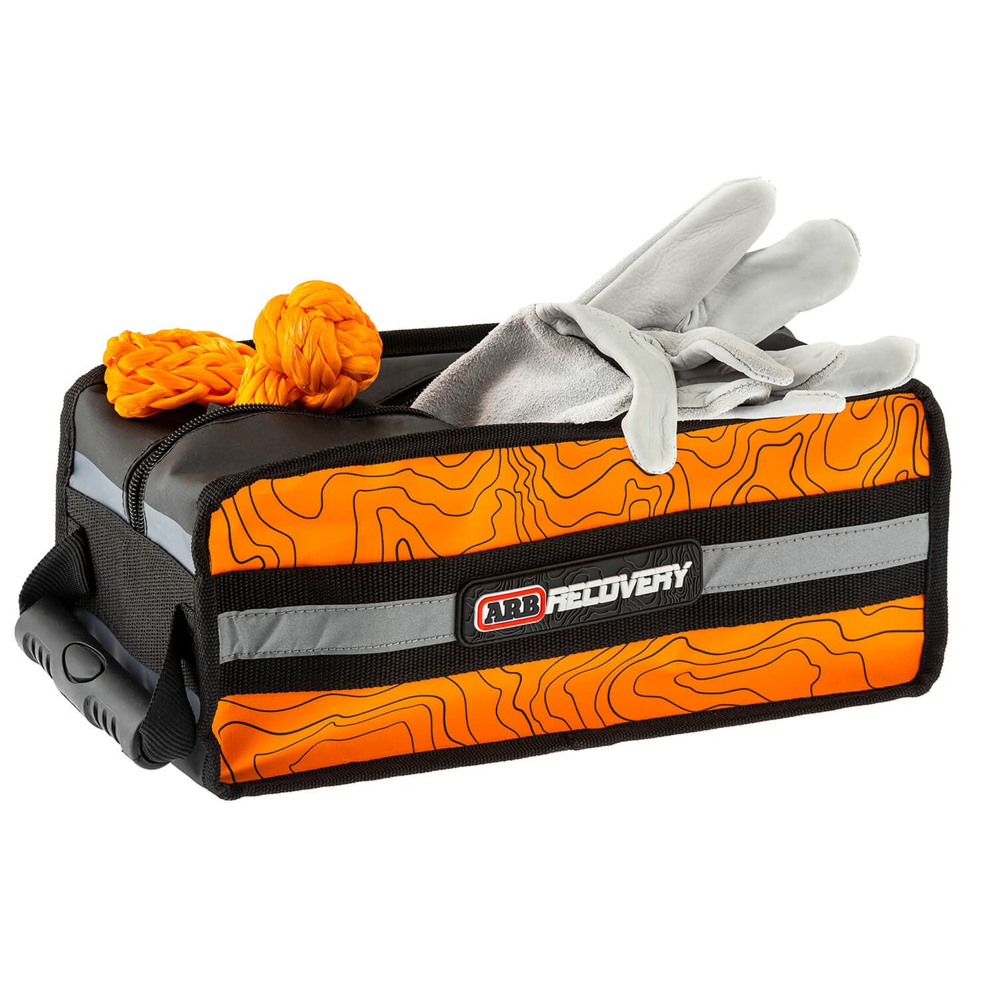 ARB Micro Recovery Bag ARB504A high-visibility compact storage with reinforced handle for organizing off-road recovery tools