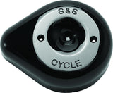 S&S Cycle Stealth Applications Teardrop Air Cleaner Cover - Gloss Black