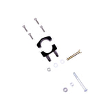 Bilstein 5100 Series 14-17 Dodge Ram 2500/13-17 Ram 3500 Front Dual Steering Damper Kit mounting hardware components