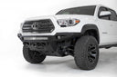 ADD Offroad Stealth Fighter Winch Bumpers F681202200103 for Toyota Tacoma 2018-2023 with reinforced clevis mounts and powder coat finish
