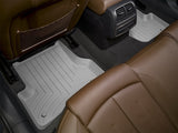 WeatherTech Rear FloorLiner for 08+ Toyota Sequoia - Grey custom-fit heavy-duty floor mats for rear seating area