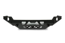 DV8 Offroad Bumpers FBTT1-04 for Toyota Tacoma 2016-2023 low-profile steel front bumper with mesh light bar mount and clevis mounts