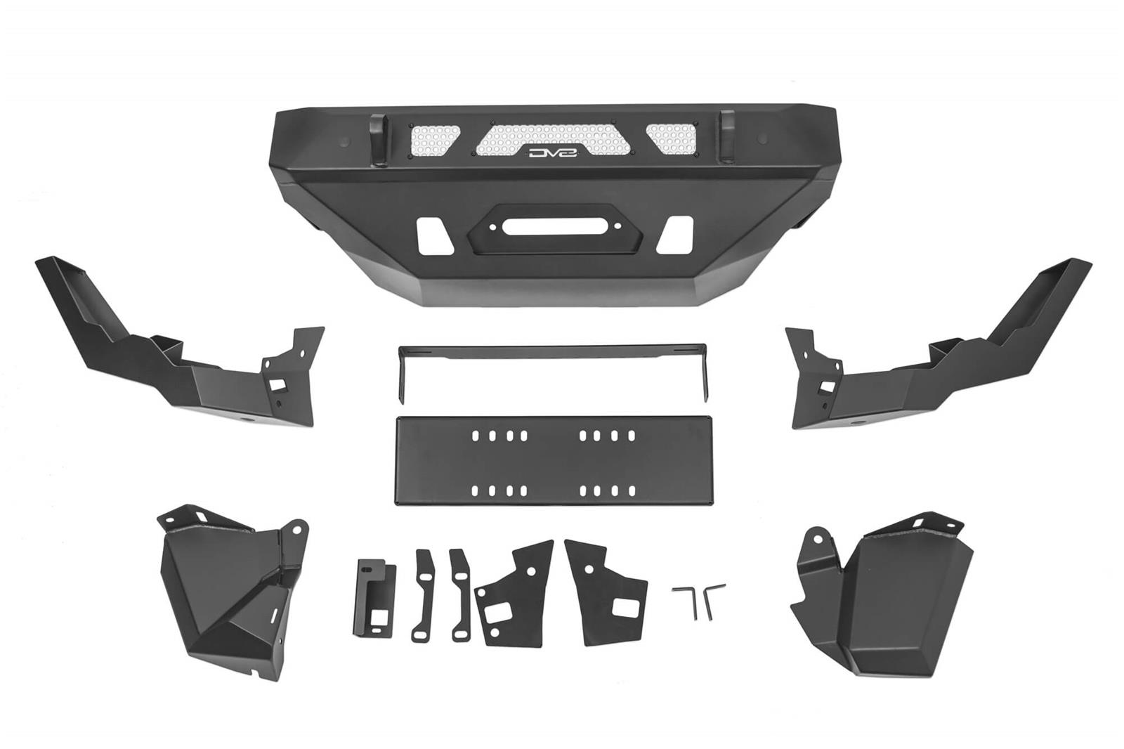 DV8 Offroad MTO Series Front Bumpers FBTT2-04 for Toyota Tundra 2022-2023