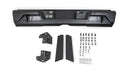 DV8 Offroad MTO Series Rear Bumper RBTT2-04 for Toyota Tundra 2022-2023 with pad light mounts and heavy-duty steel construction